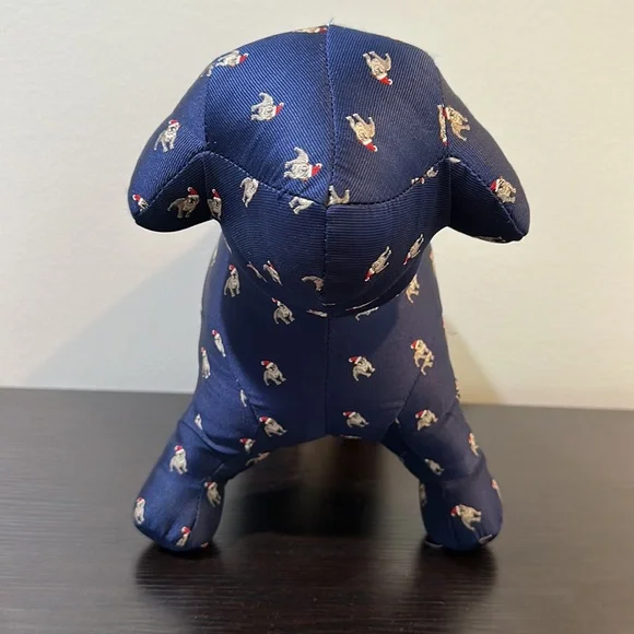RARE Crewcuts Silk Plush Dog Christmas J. Crew - Picture 2 of 7
